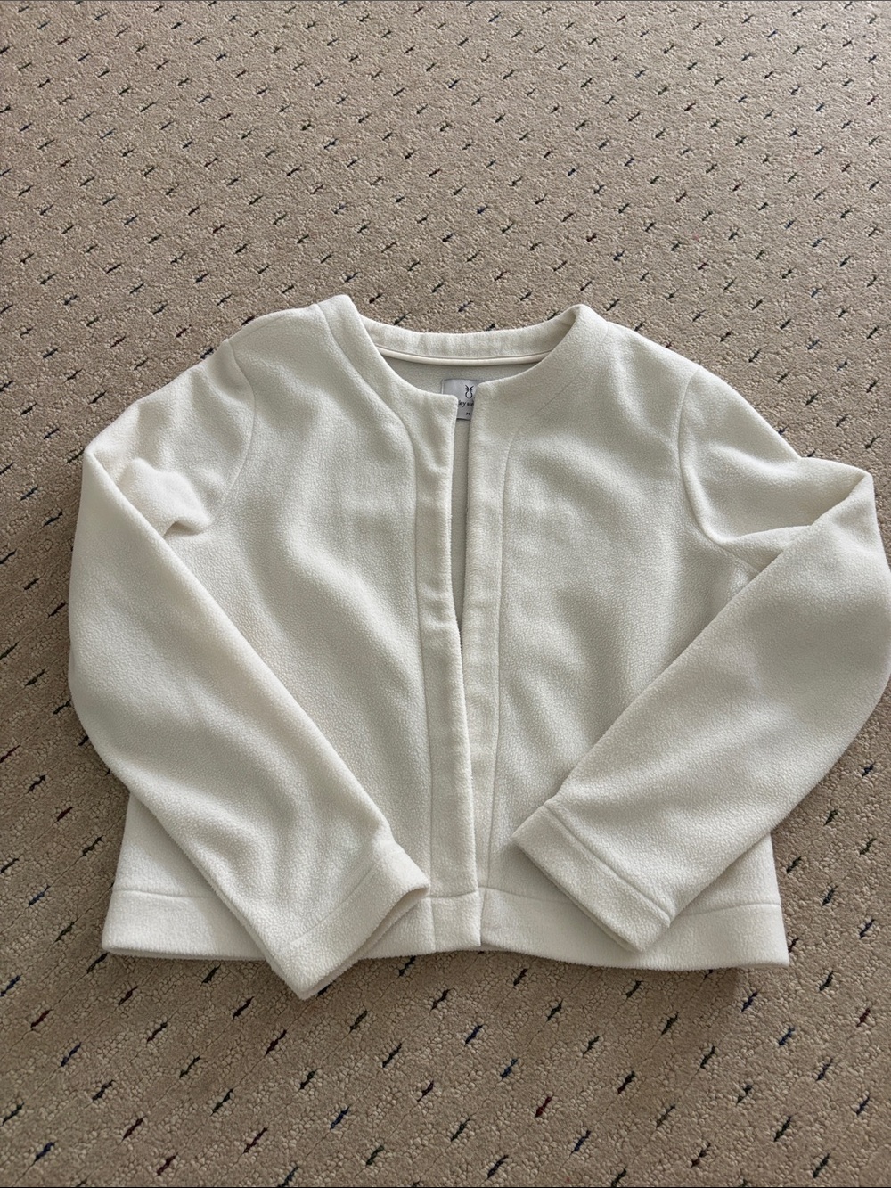 Dudley Stephens Cat Rock Cardigan Cream Vello size medium